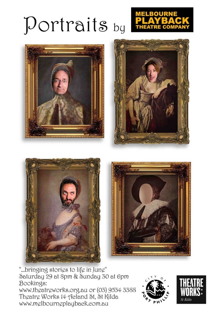 TW portraits small poster